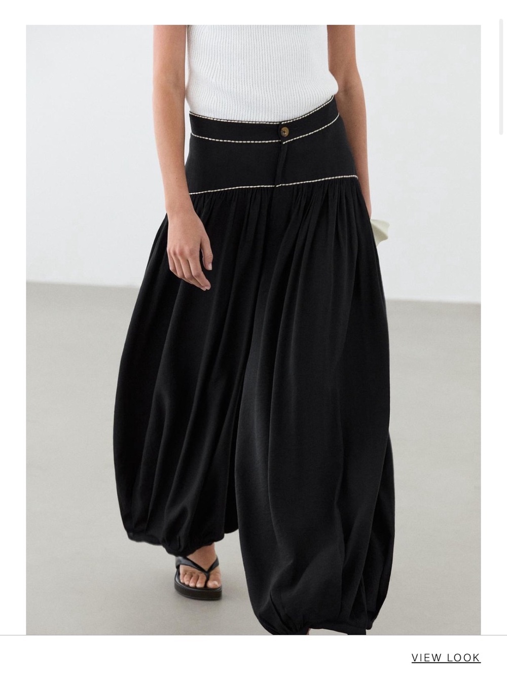 Massimo Dutti flowy pants